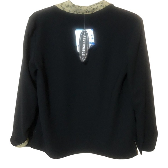 - Joan Leslie women’s reversible vest Size 8 Petite New With Tag - Picture 4 of 7